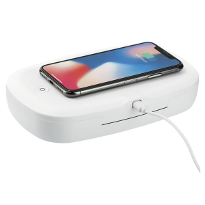 UV Phone Sanitizer with Wireless Charging Pad